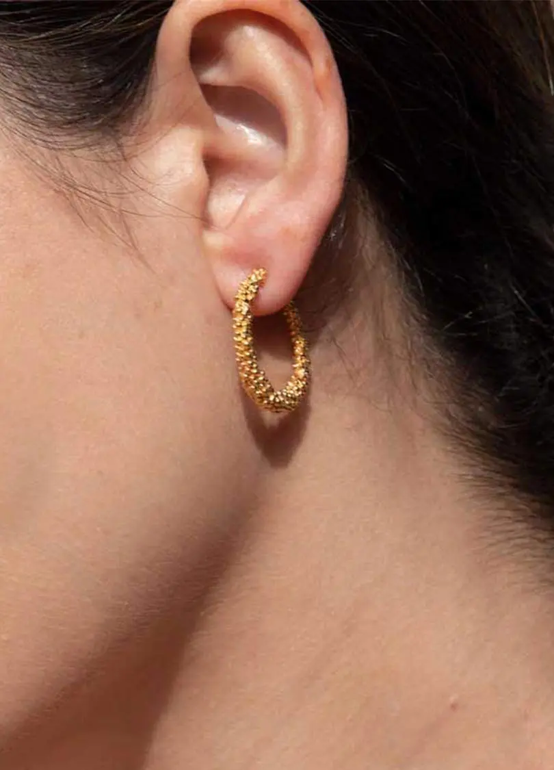Esplendida Golden Earrings - Image 3
