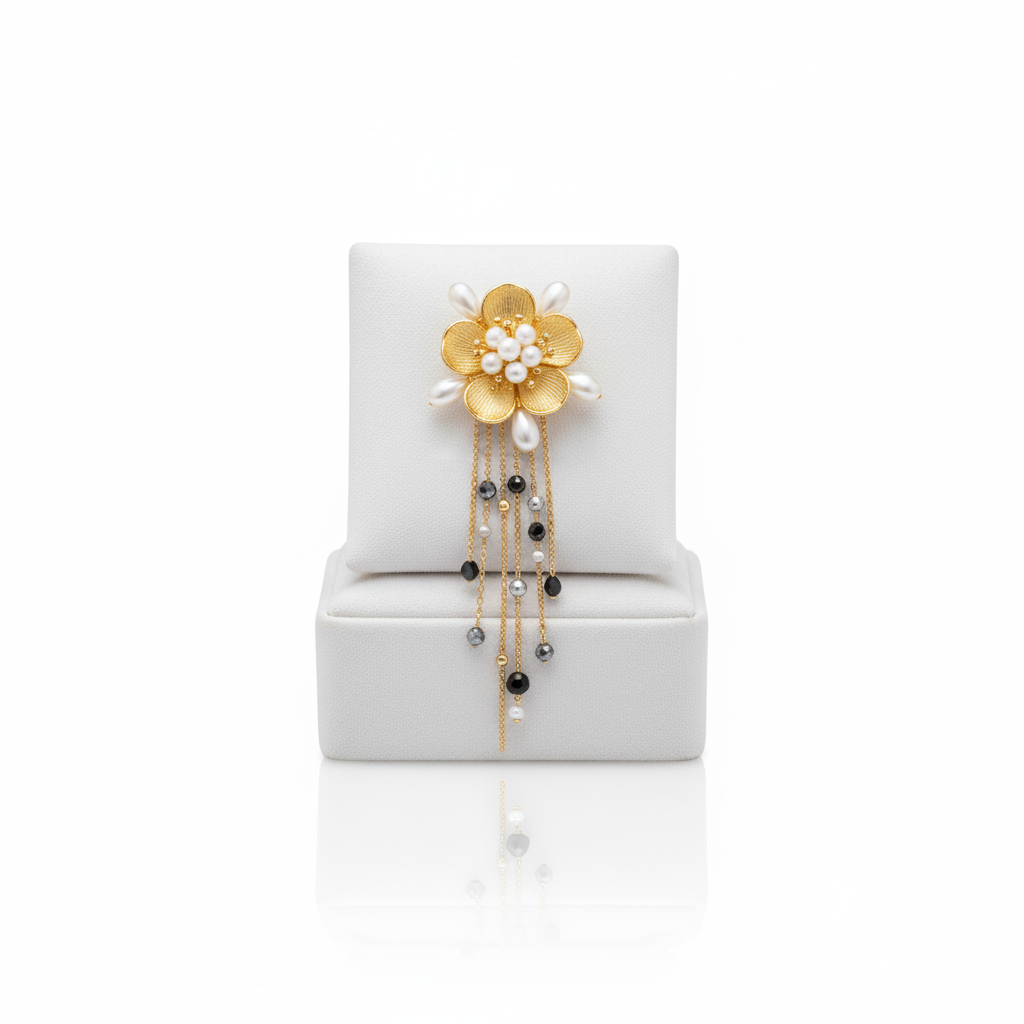 Miro Jewelry Golden brooch